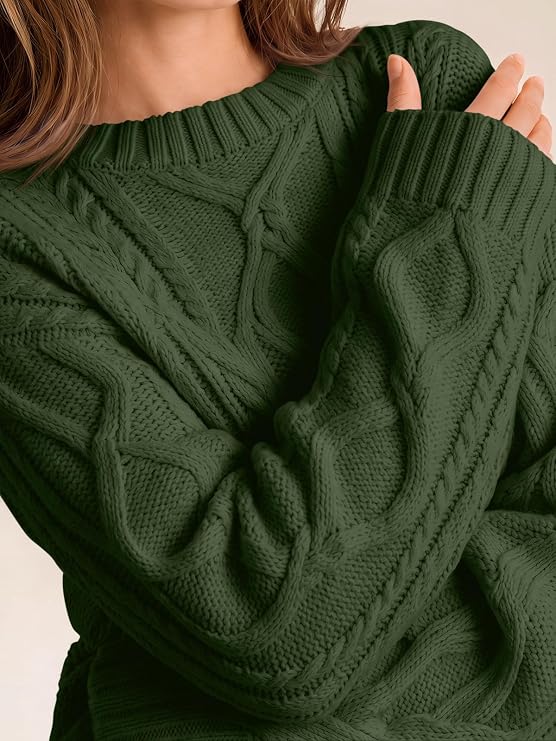 Women's Oversized Cable Knit Sweaters