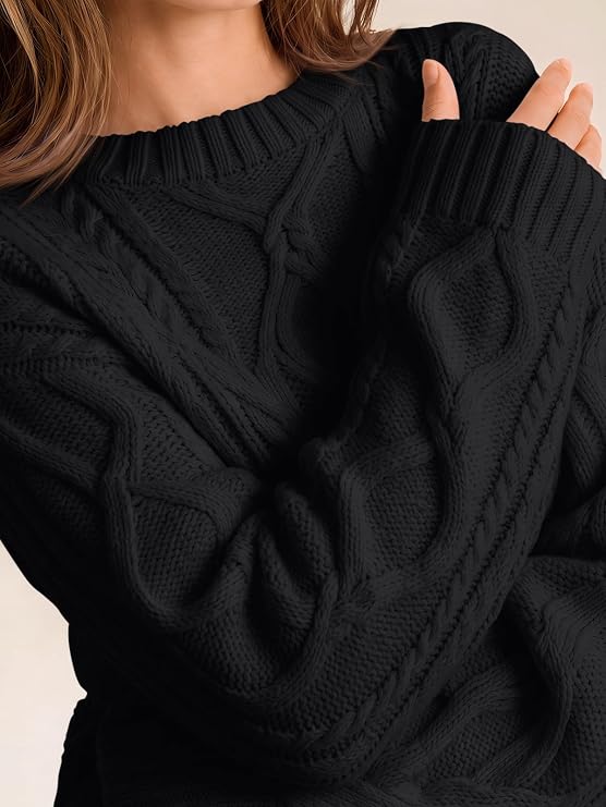 Women's Oversized Cable Knit Sweaters